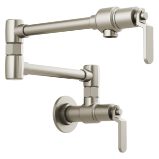 Brizo Litze 62844LF Wall Mount Pot Filler with Industrial Handle Kit