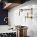 Brizo Tulham 62858LF Wall Mount Pot Filler, luxe gold polished gold - view 2