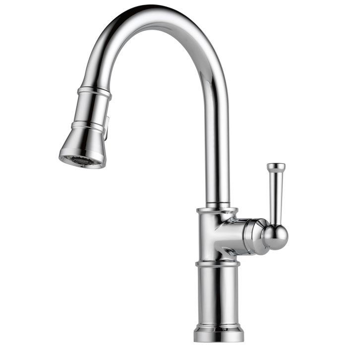 Brizo Artesso 63025LF Single Handle Pull-Down Kitchen Faucet