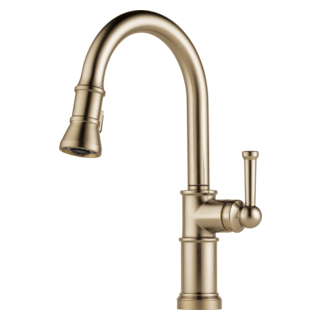 Brizo Artesso 63025LF Single Handle Pull-Down Kitchen Faucet