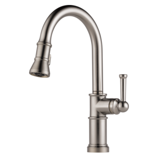 Brizo Artesso 63025LF Single Handle Pull-Down Kitchen Faucet