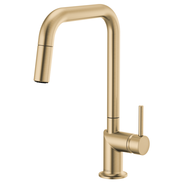 Brizo Odin 63065LF Pull-Down Faucet with Square Spout - Less Handle