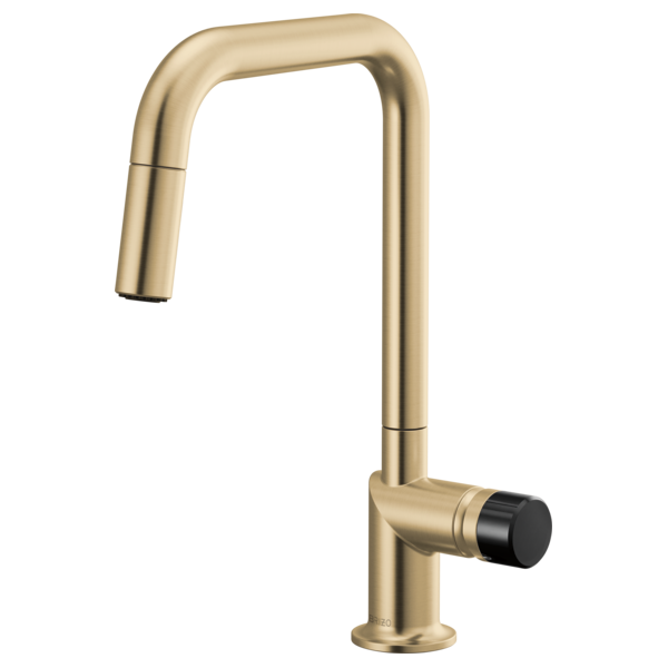 Brizo Odin 63065LF Pull-Down Faucet with Square Spout - Less Handle