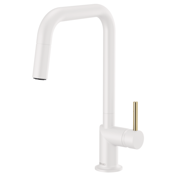 Brizo Odin 63065LF Pull-Down Faucet with Square Spout - Less Handle