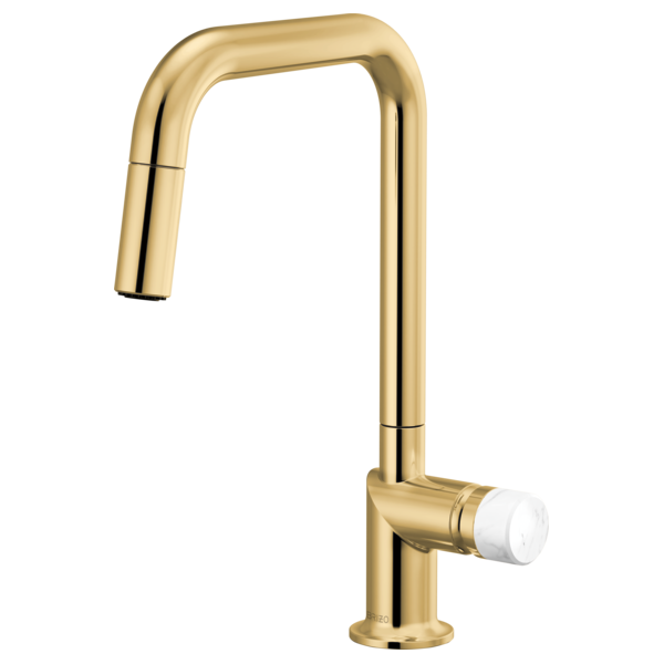 Brizo Odin 63065LF Pull-Down Faucet with Square Spout - Less Handle
