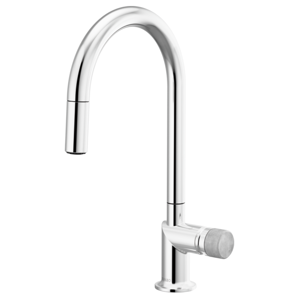 Brizo Odin 63075LF Pull-Down Faucet with Arc Spout - Less Handle