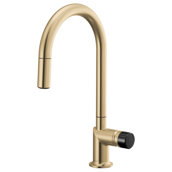 Brizo Odin 63075LF Pull-Down Faucet with Arc Spout - Less Handle