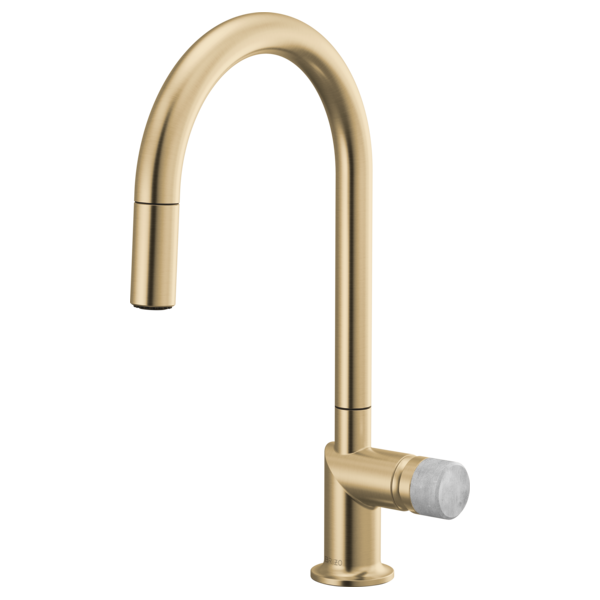 Brizo Odin 63075LF Pull-Down Faucet with Arc Spout - Less Handle