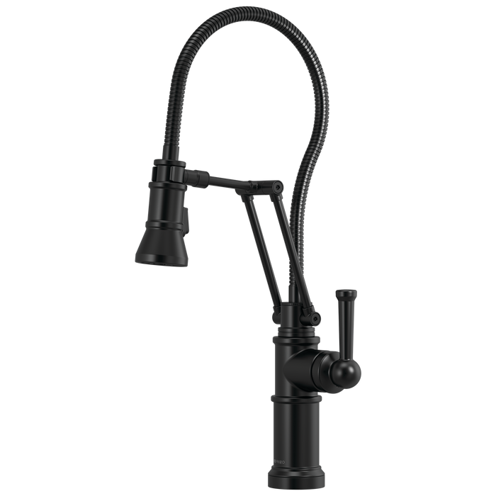 Brizo Artesso 63125LF Articulating Faucet With Finished Hose