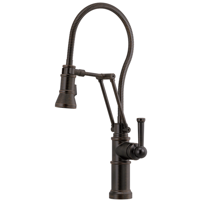Brizo Artesso 63125LF Articulating Faucet With Finished Hose