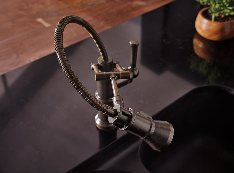 Brizo Artesso 63125LF Articulating Faucet With Finished Hose