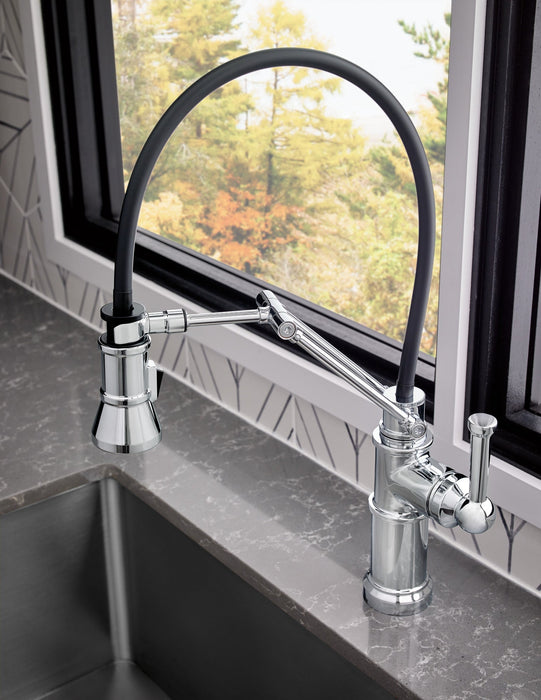 Brizo Artesso 63225LF Single Handle Articulating Kitchen Faucet