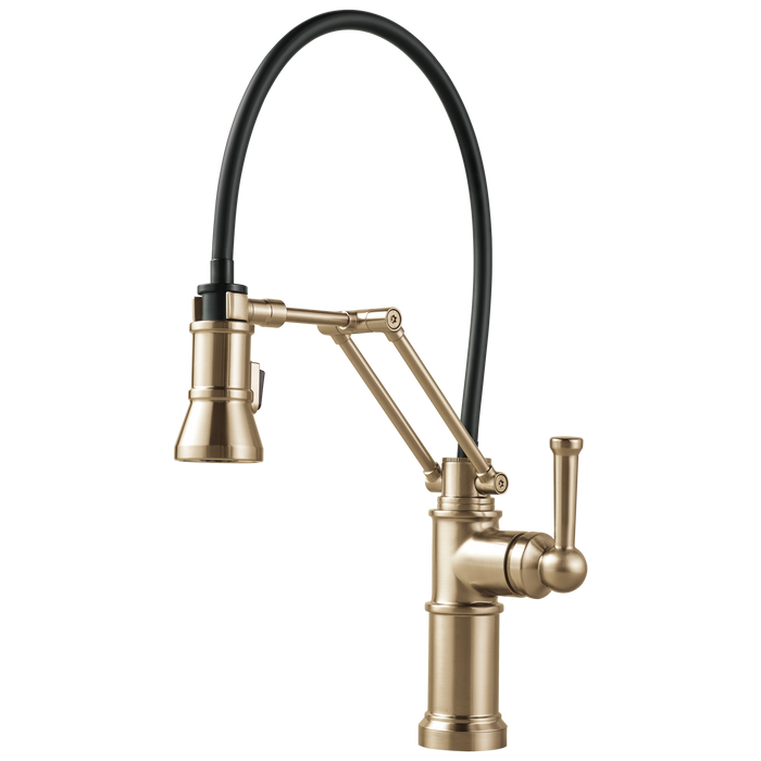 Brizo Artesso 63225LF Single Handle Articulating Kitchen Faucet