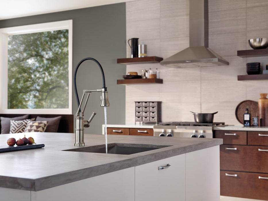 Brizo Artesso 63225LF Single Handle Articulating Kitchen Faucet