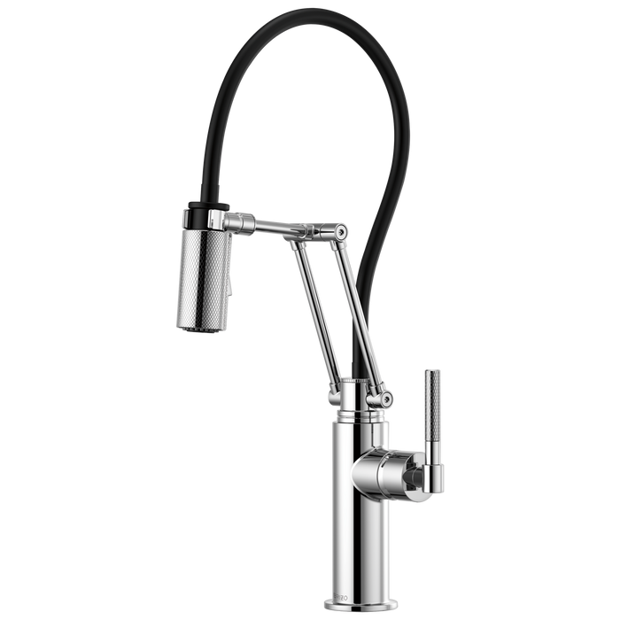 Brizo Litze 63243LF Articulating Faucet with Knurled Handle