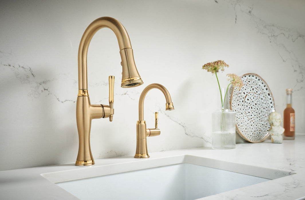 Brizo Tulham 63958LF Pull-Down Prep Kitchen Faucet