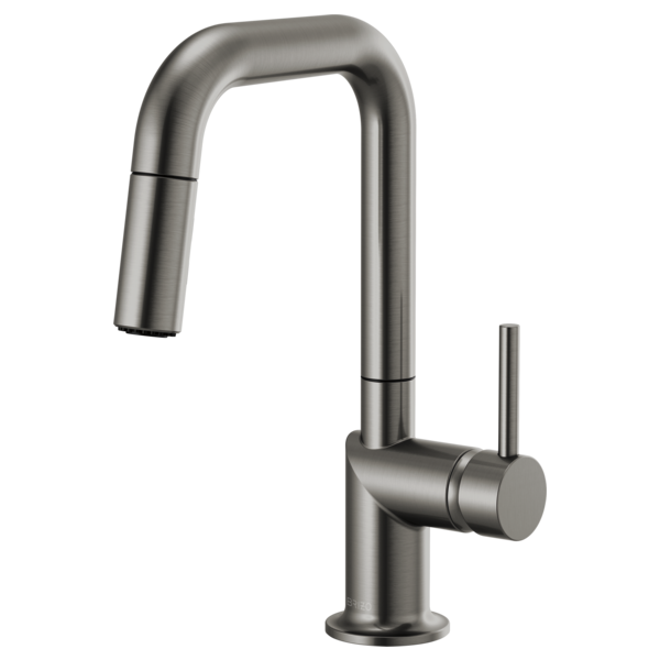 Brizo Odin 63965LF Pull-Down Prep Faucet with Square Spout - Less Handle