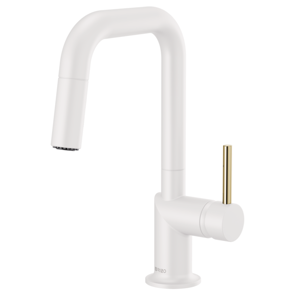 Brizo Odin 63965LF Pull-Down Prep Faucet with Square Spout - Less Handle