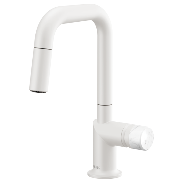 Brizo Odin 63965LF Pull-Down Prep Faucet with Square Spout - Less Handle