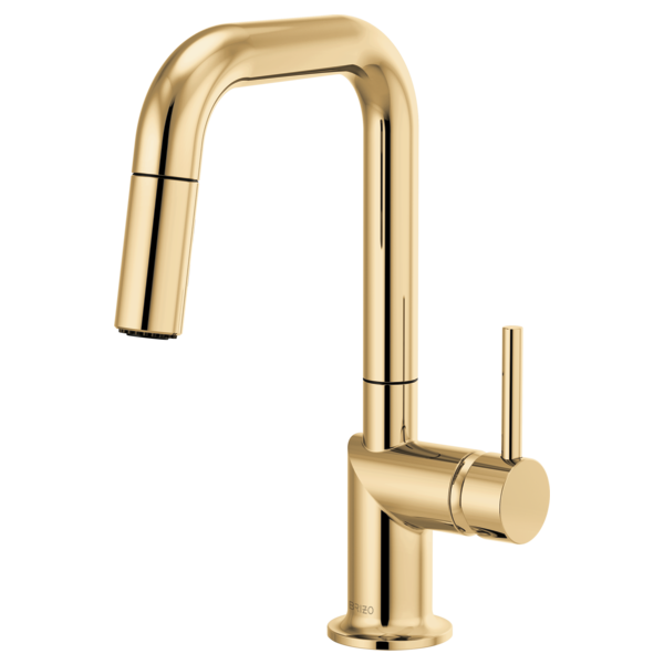 Brizo Odin 63965LF Pull-Down Prep Faucet with Square Spout - Less Handle