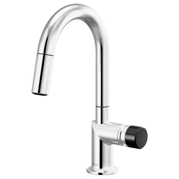 Brizo Odin 63975LF Pull-Down Prep Faucet with Arc Spout - Less Handle