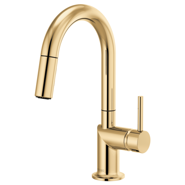 Brizo Odin 63975LF Pull-Down Prep Faucet with Arc Spout - Less Handle