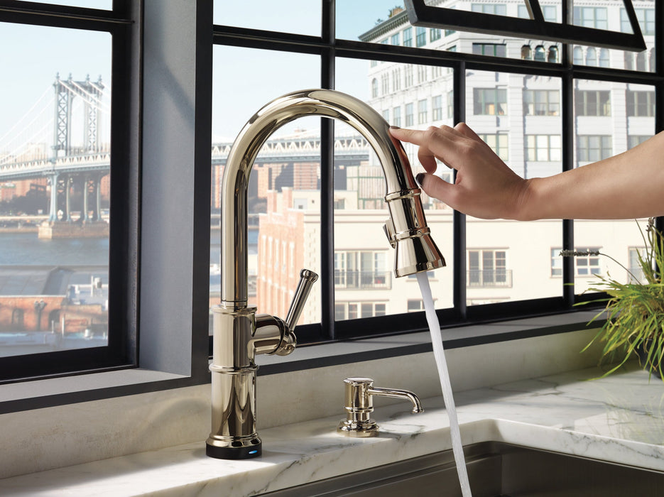Brizo Artesso 64025LF Single Handle Pull-Down Kitchen Faucet with SmartTouch(R) Technology