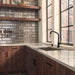Brizo Litze 64063LF SmartTouch Pull-Down Kitchen Faucet with Angled Spout and Knurled Handle, matte black luxe gold - view 2