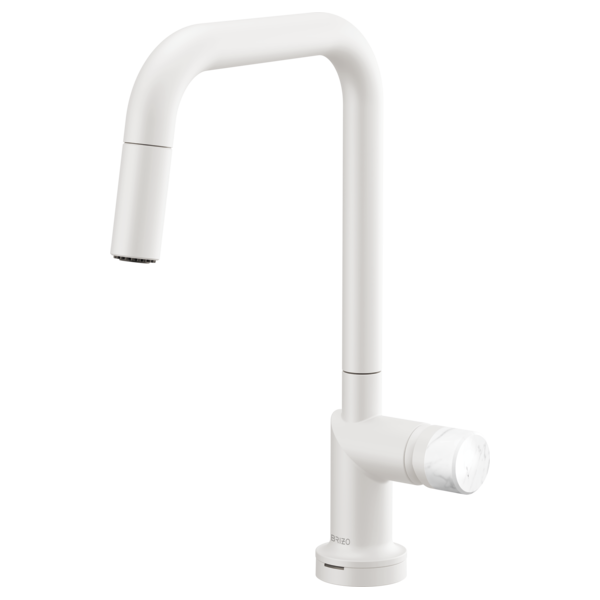 Brizo Odin 64065LF SmartTouch Pull-Down Kitchen Faucet with Square Spout - Less Handle