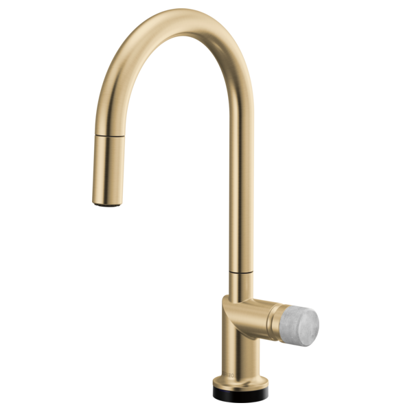 Brizo Odin 64075LF SmartTouch Pull-Down Kitchen Faucet with Arc Spout - Less Handle