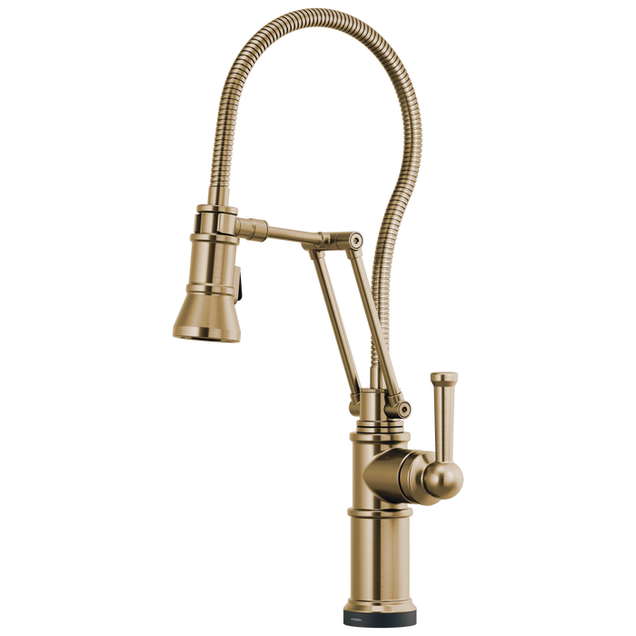 Brizo Artesso 64125LF Smarttouch Articulating Faucet With Finished Hose