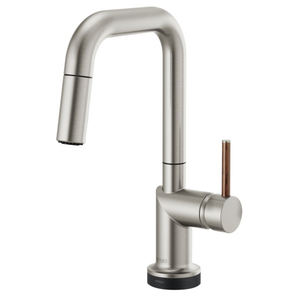 Brizo Odin 64965LF SmartTouch Pull-Down Prep Kitchen Faucet with Square Spout - Less Handle