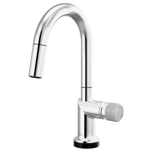Brizo Odin 64975LF SmartTouch Pull-Down Prep Kitchen Faucet with Arc Spout - Less Handle