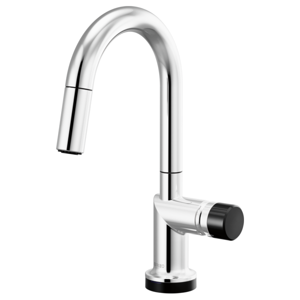 Brizo Odin 64975LF SmartTouch Pull-Down Prep Kitchen Faucet with Arc Spout - Less Handle