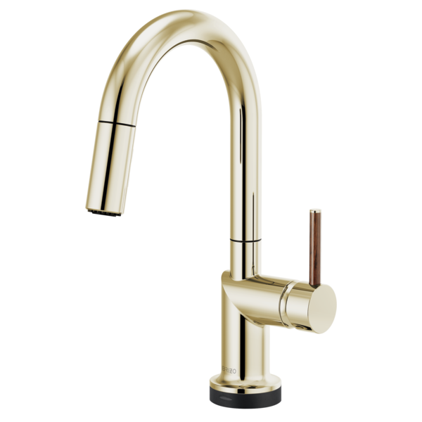 Brizo Odin 64975LF SmartTouch Pull-Down Prep Kitchen Faucet with Arc Spout - Less Handle