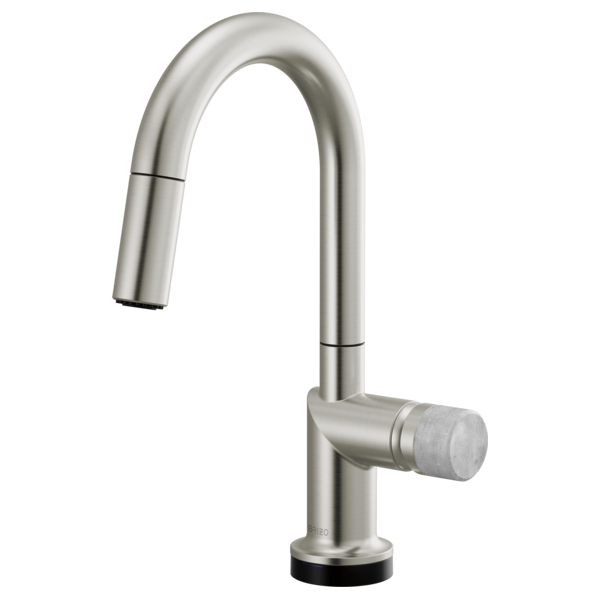 Brizo Odin 64975LF SmartTouch Pull-Down Prep Kitchen Faucet with Arc Spout - Less Handle