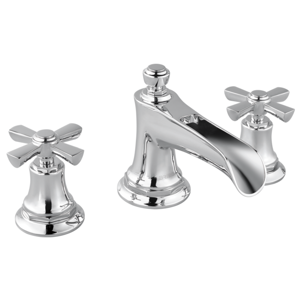 Brizo Rook 65361LF Widespread Lavatory Faucet with Channel Spout - Less Handles 1.2 GPM