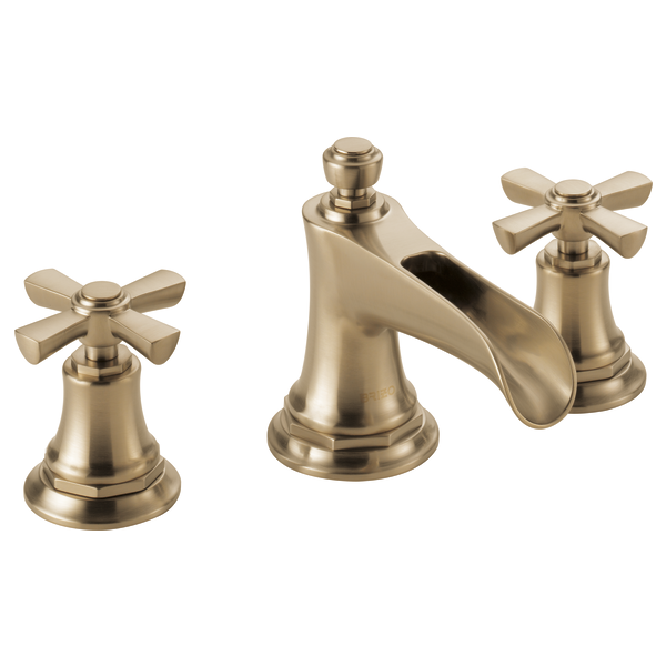 Brizo Rook 65361LF Widespread Lavatory Faucet with Channel Spout - Less Handles 1.2 GPM