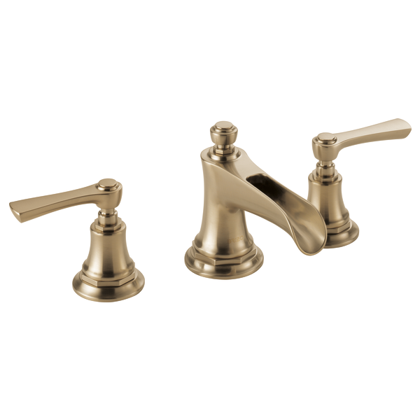 Brizo Rook 65361LF Widespread Lavatory Faucet with Channel Spout - Less Handles 1.2 GPM
