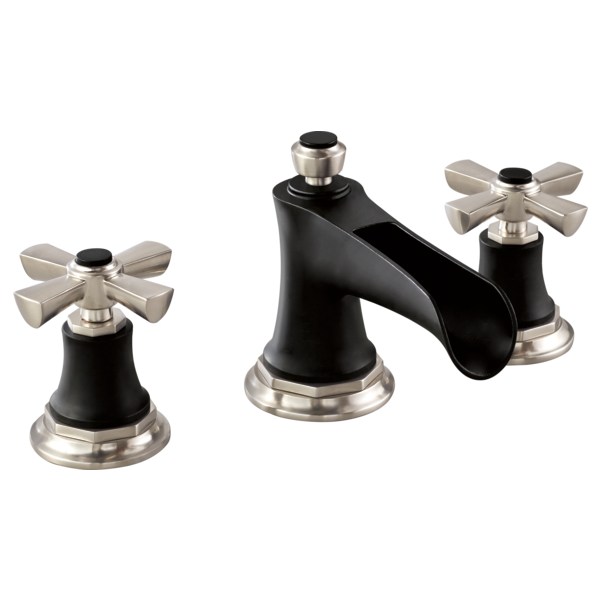 Brizo Rook 65361LF Widespread Lavatory Faucet with Channel Spout - Less Handles 1.2 GPM