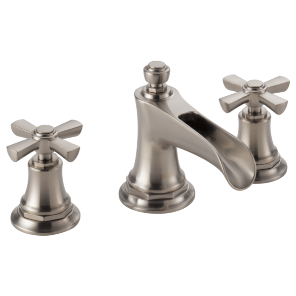 Brizo Rook 65361LF Widespread Lavatory Faucet with Channel Spout - Less Handles 1.2 GPM