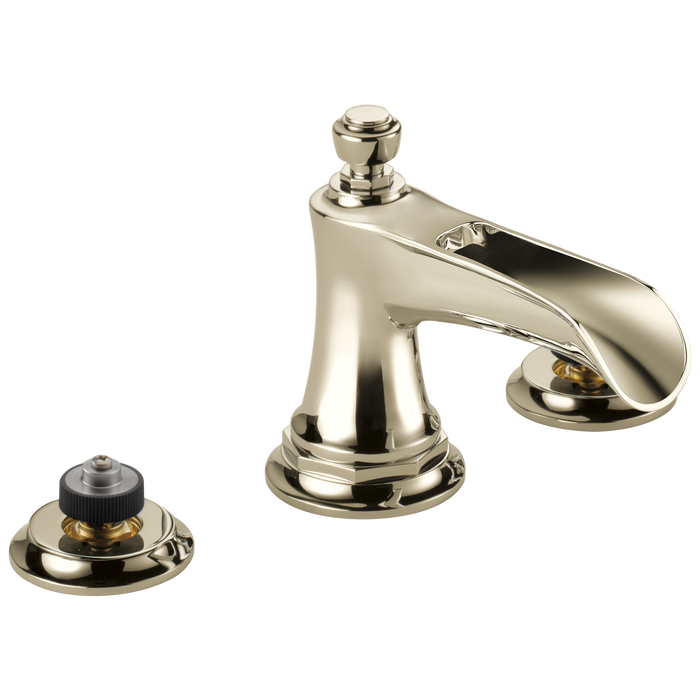 Brizo Rook 65361LF Widespread Lavatory Faucet with Channel Spout - Less Handles 1.2 GPM