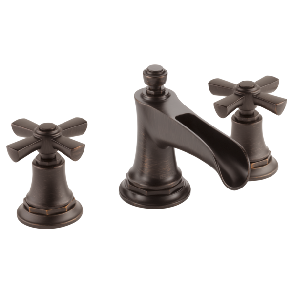 Brizo Rook 65361LF Widespread Lavatory Faucet with Channel Spout - Less Handles 1.2 GPM