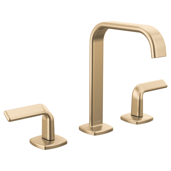 Brizo Allaria 65368LF Widespread Lavatory Faucet with Square Spout - Less Handles