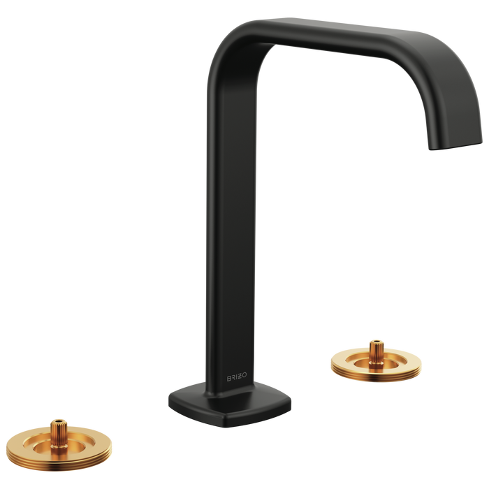 Brizo Allaria 65368LF Widespread Lavatory Faucet with Square Spout - Less Handles