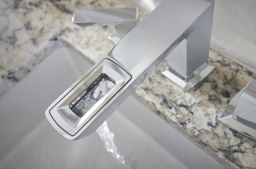 Brizo Vettis 65386LF Widespread Lavatory Faucet With Open-Flow Spout 1.2 GPM