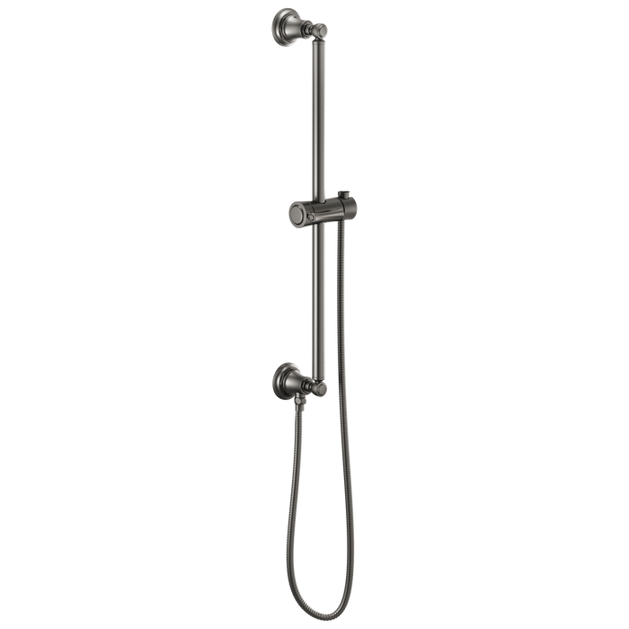 Brizo Essential Shower 74795 Classic Round Slide Bar With Hose