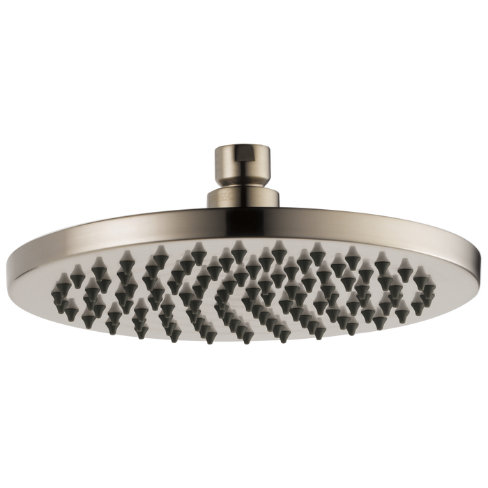 Brizo Essential Shower 81375 8" Linear Round Single-Function Raincan Shower Head - 1.75 GPM