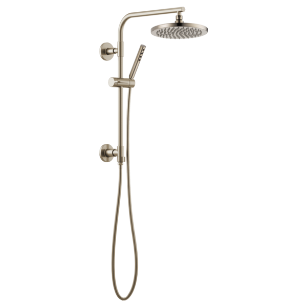 Brizo Essential Shower 81375 8" Linear Round Single-Function Raincan Shower Head - 1.75 GPM