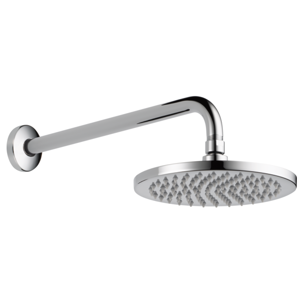 Brizo Essential Shower 81375 8" Linear Round Single-Function Raincan Shower Head - 1.75 GPM